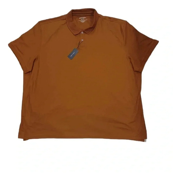 Britches Polo  Golf Shirt Tobacco Colour Size 5XT - Picture 2 of 7